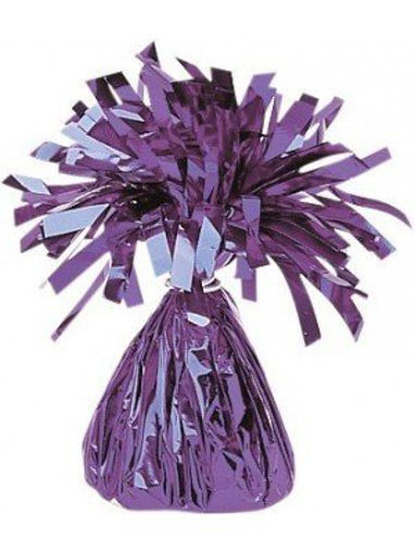 Picture of PURPLE FOIL BALLOON WEIGHT 170G